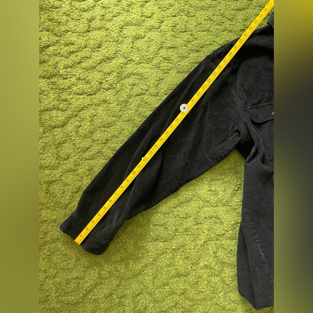 Vintage Cherokee Black Corduroy Shirt - Picture 8 of 9